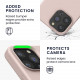 KW iPhone 13 Pro Θήκη Σιλικόνης Rubberized TPU - Dusty Pink - 55880.10