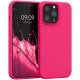 KW iPhone 13 Pro Θήκη Σιλικόνης Rubberized TPU - Neon Pink - 55880.77