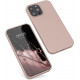 KW iPhone 13 Pro Max Θήκη Σιλικόνης Rubberized TPU - Dusty Pink - 55881.10