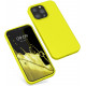 KW iPhone 13 Pro Θήκη Σιλικόνης Rubberized TPU - Lemon Yellow - 55880.149