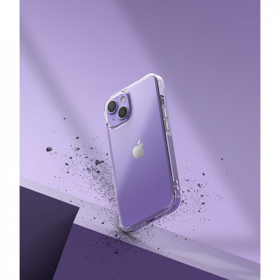 Ringke iPhone 13 Fusion Σκληρή Θήκη με Πλαίσιο Σιλικόνης - Διάφανη
