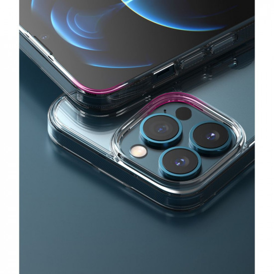 Ringke iPhone 13 Pro Fusion Σκληρή Θήκη με Πλαίσιο Σιλικόνης - Διάφανη