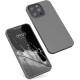 KW iPhone 13 Pro Θήκη Σιλικόνης Rubberized TPU - Titanium Grey - 55962.155