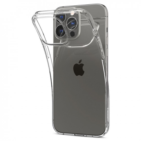 Spigen iPhone 13 Pro Max Liquid Crystal Θήκη Σιλικόνης - Crystal Clear
