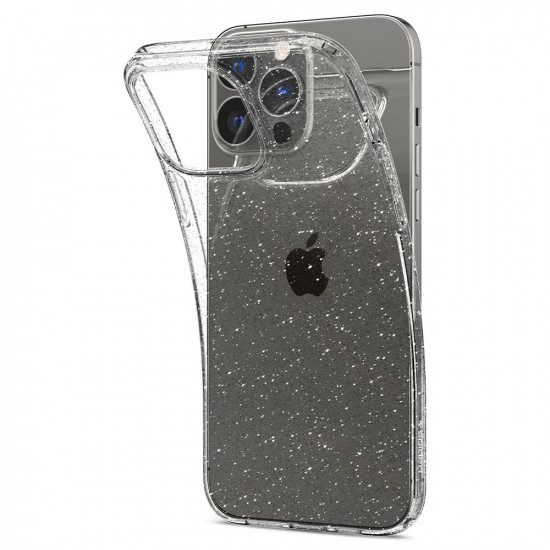 Spigen iPhone 13 Pro Max Liquid Crystal Θήκη Σιλικόνης - Glitter Crystal