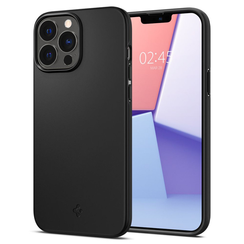 Spigen iPhone 13 Pro Thin Fit Σκληρή Θήκη - Black
