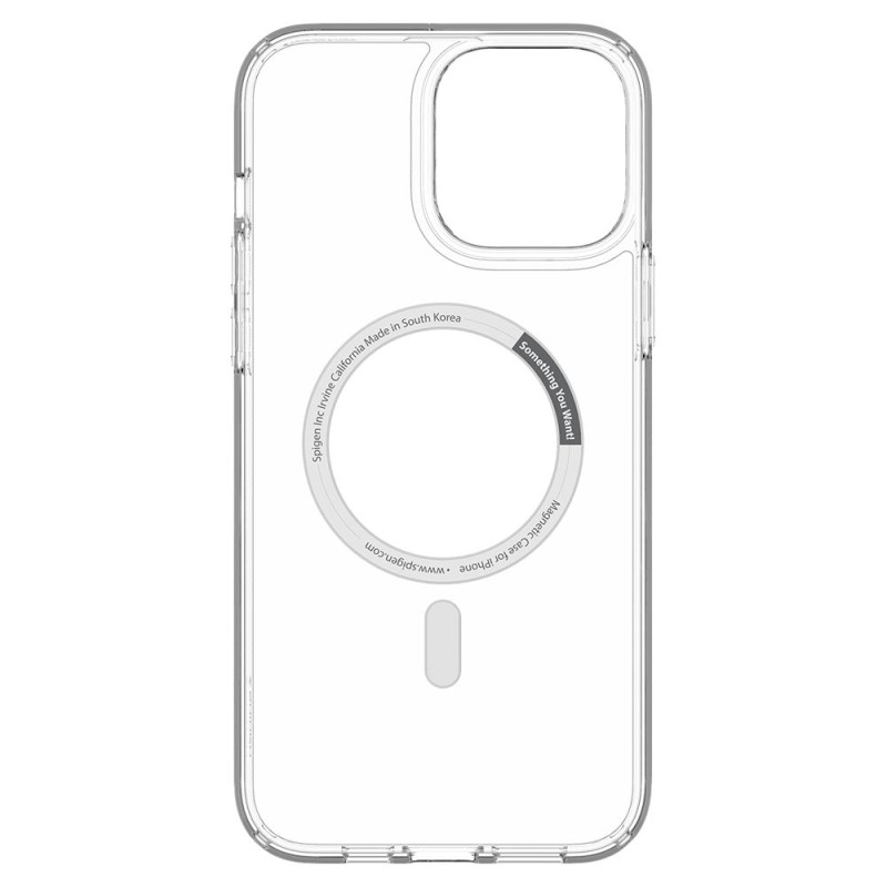 Spigen iPhone 13 Pro Max Ultra Hybrid Mag Σκληρή Θήκη με Πλαίσιο Σιλικόνης Και MagSafe - White / Clear Spigen iPhone 13 Pro Max Ultra Hybrid Mag Σκληρή Θήκη με Πλαίσιο Σιλικόνης Και MagSafe - White / Clear