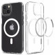 Spigen iPhone 13 Ultra Hybrid Mag Σκληρή Θήκη με Πλαίσιο Σιλικόνης Και MagSafe - White / Clear