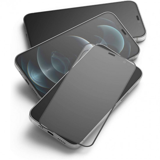 Hofi iPhone 13 / 13 Pro Glass + 0.3mm 2.5D 9H Full Screen Tempered Glass Αντιχαρακτικό Γυαλί Οθόνης - Black