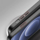 Dux Ducis iPhone 13 Pro Fino Series Σκληρή Θήκη με Πλαίσιο Σιλικόνης και Επένδυση από Ύφασμα - Black