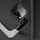 Dux Ducis iPhone 13 Pro Max Fino Series Σκληρή Θήκη με Πλαίσιο Σιλικόνης και Επένδυση από Ύφασμα - Black