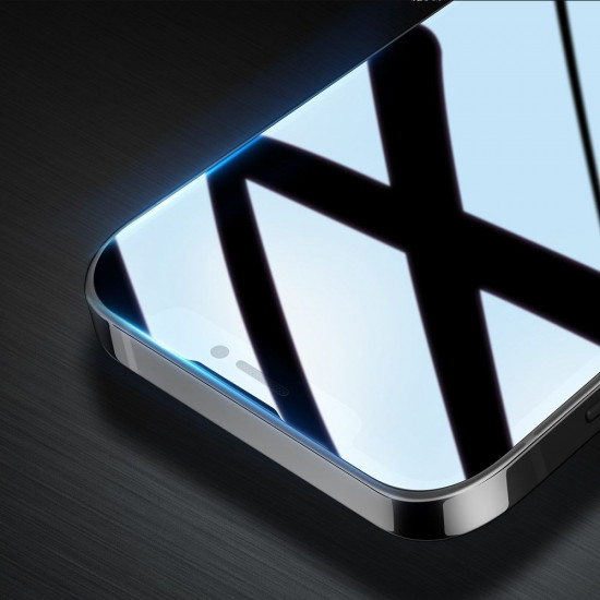 Dux Ducis iPhone 13 / iPhone 13 Pro 10D 9H Full Screen Case Friendly Tempered Glass Αντιχαρακτικό Γυαλί Οθόνης - Black