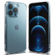 Ringke iPhone 13 Pro Fusion Σκληρή Θήκη με Πλαίσιο Σιλικόνης - Ματ Διάφανη