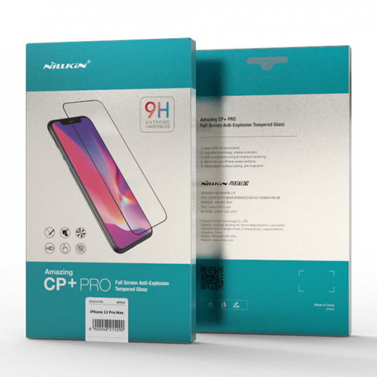 Nillkin iPhone 13 Pro Max CP+PRO 0.2mm 9H Full Screen Tempered Glass Αντιχαρακτικό Γυαλί Οθόνης - Black