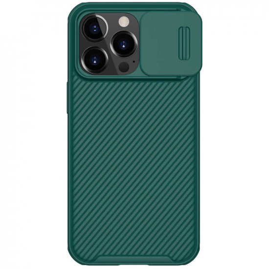 Nillkin iPhone 13 Pro CamShield Σκληρή Θήκη με Κάλυμμα για την Κάμερα - Green