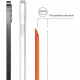 KW iPhone 12 Series / iPhone 13 Series Θήκη από Συνθετικό Δέρμα για Πιστωτικές Κάρτες - Orange - 54606.29