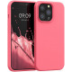 KW iPhone 13 Pro Θήκη Σιλικόνης Rubberized TPU - Neon Coral - 55880.103