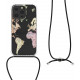 KW iPhone 13 Pro Θήκη Σιλικόνης TPU με Λουράκι Design Travel - Διάφανη / Black / Multicolor - 55965.01