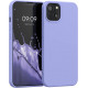 KW iPhone 13 Θήκη Σιλικόνης Rubberized TPU - Pastel Lavender - 55948.139