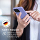 KW iPhone 13 Pro Θήκη Σιλικόνης Rubberized TPU - Pastel Lavender - 55962.139