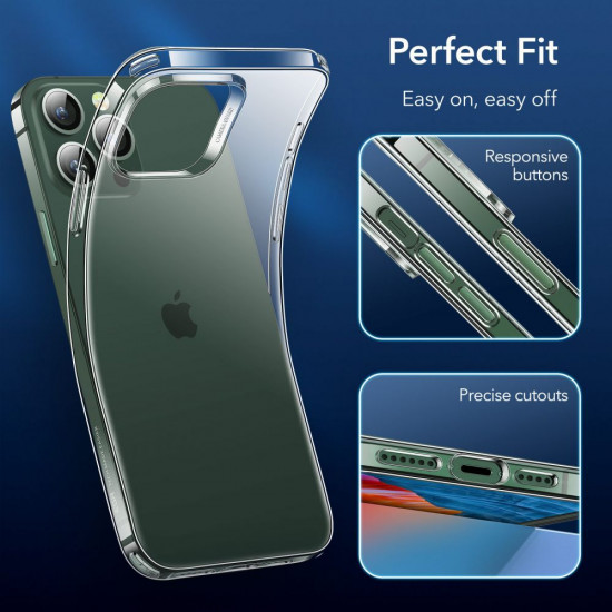 ESR iPhone 13 Pro Max Project Zero Λεπτή Θήκη Σιλικόνης - Διάφανη