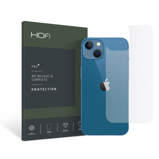 Hofi iPhone 13 Hybrid Pro+ Αντιχαρακτικό Γυαλί για το Πίσω Μέρος 7H - Διάφανο