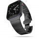 Tech-Protect Λουράκι Apple Watch 2 / 3 / 4 / 5 / 6 / 7 / 8 / 9 / SE / ULTRA / ULTRA 2 - 42 / 44 / 45 / 49 mm LinkBand από Ανοξείδωτο Ατσάλι - Black