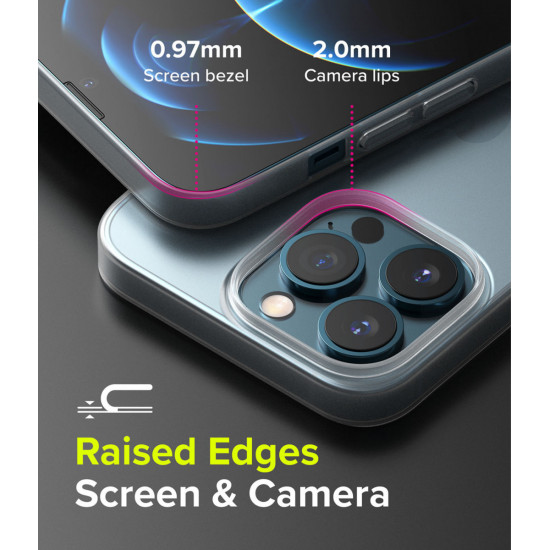 Ringke iPhone 13 Pro Max Slim Λεπτή Σκληρή Θήκη - Ματ Διάφανη