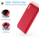 Dux Ducis iPhone 13 Pro Hivo Θήκη Πορτοφόλι Stand από Γνήσιο Δέρμα - Red