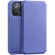 Dux Ducis iPhone 13 Skin X Flip Stand Case Θήκη Βιβλίο - Blue