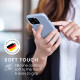 KW iPhone 13 Pro Θήκη Σιλικόνης Rubberized TPU - Light Blue Matt - 55880.58