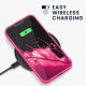 KW iPhone 13 Pro Θήκη Σιλικόνης TPU - Neon Pink - 55957.77