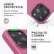 KW iPhone 13 Pro Θήκη Σιλικόνης Rubberized TPU - Bubblegum Pink - 55962.212