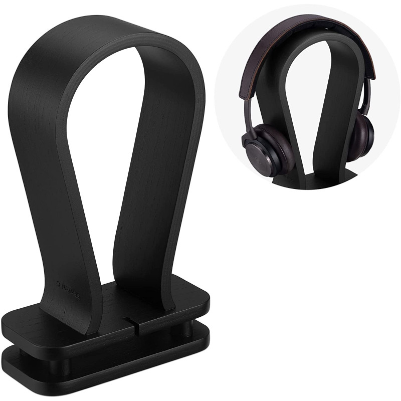 Navaris Βάση Ακουστικών από Ξύλο Καρυδιάς - Black Oak - 53329.01