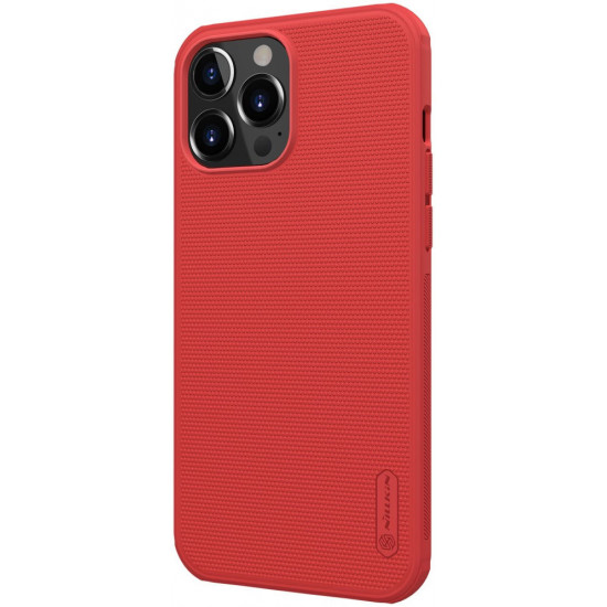 Nillkin iPhone 13 Pro Super Frosted Shield Rugged Σκληρή Θήκη - Red
