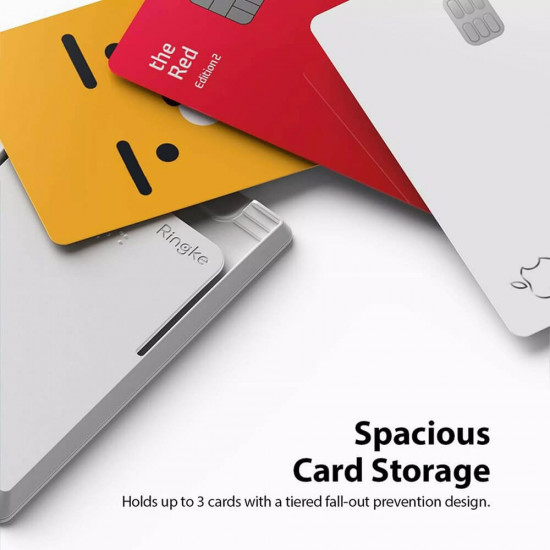 Ringke Magnetic Slot Card Holder - MagSafe Θήκη για Κάρτες - Black