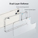 ESR iPhone 13 Ice Shield Θήκη με Πλαίσιο Σιλικόνης και Όψη Γυαλιού Tempered Glass - Διάφανη
