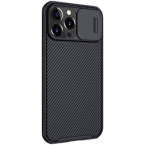 Nillkin iPhone 13 Pro Max CamShield Magnetic Σκληρή Θήκη με Κάλυμμα για την Κάμερα και MagSafe - Black