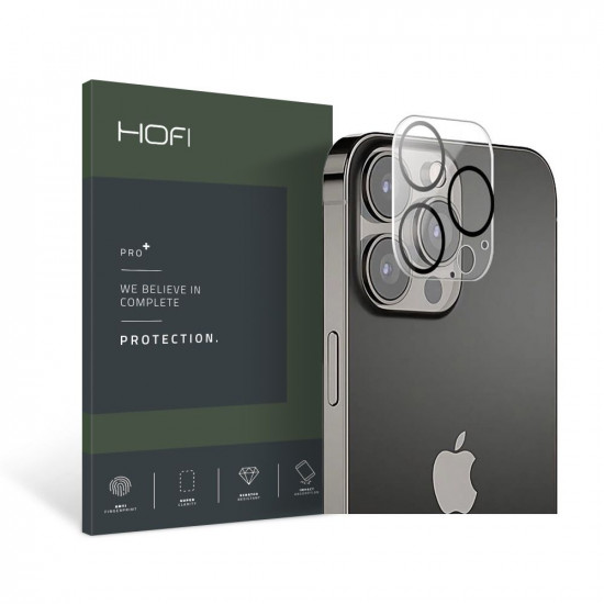 Hofi iPhone 13 Pro / 13 Pro Max Aparatu Camera Pro+ 2.5D 9H Tempered Glass Αντιχαρακτικό Γυαλί Κάμερας - Clear