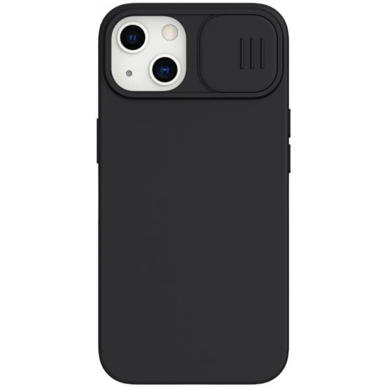 Nillkin iPhone 13 CamShield Silky Θήκη Σιλικόνης με Κάλυμμα για την Κάμερα - Black