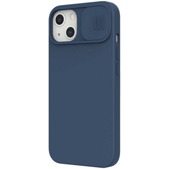 Nillkin iPhone 13 CamShield Silky Θήκη Σιλικόνης με Κάλυμμα για την Κάμερα - Midnight Blue