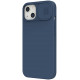 Nillkin iPhone 13 CamShield Silky Θήκη Σιλικόνης με Κάλυμμα για την Κάμερα - Midnight Blue