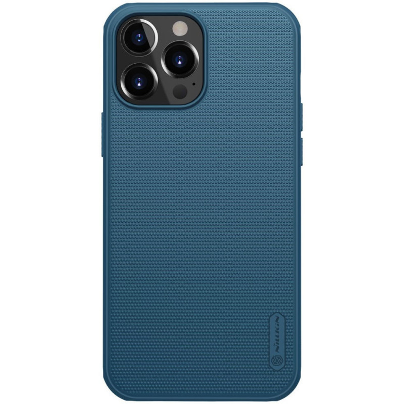 Nillkin iPhone 13 Pro Max Super Frosted Shield Rugged Magentic Σκληρή Θήκη με MagSafe - Blue