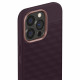 Caseology iPhone 13 Pro Max Parallax Θήκη Σιλικόνης με Σκληρό Πλαίσιο - Burgundy