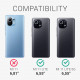 KW Xiaomi Mi 11 Lite / Mi 11 Lite 5G Θήκη Σιλικόνης Rubberized TPU - Caribbean Blue - 56047.224