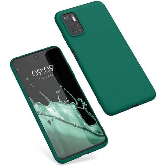 KW Xiaomi Poco M3 Pro 5G Θήκη Σιλικόνης TPU - Turquoise Green - 55363.184