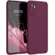KW Xiaomi Poco M3 Pro 5G Θήκη Σιλικόνης TPU - Bordeaux Purple - 55363.187