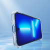 Joyroom iPhone 13 Pro Defender Series Σκληρή Θήκη με Πλαίσιο Σιλικόνης και Ενσωματωμένα Άγκιστρα Στήριξης - Διάφανη