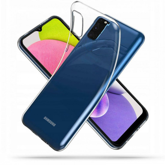 Tech-Protect Samsung Galaxy A03s Flexair Λεπτή Θήκη Σιλικόνης - Διάφανη