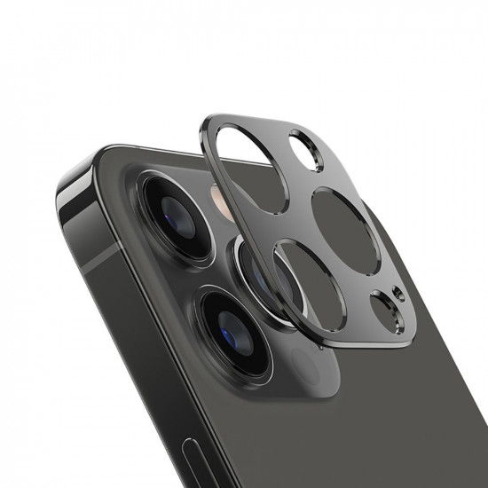 Hofi iPhone 13 Pro / iPhone 13 Pro Max Alucam Pro+ Μεταλλικό Προστατευτικό για την Κάμερα - Black